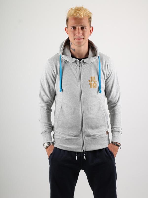 Mikina JL10 M-Jersey sweat 1 by Julius Lavický Šedá