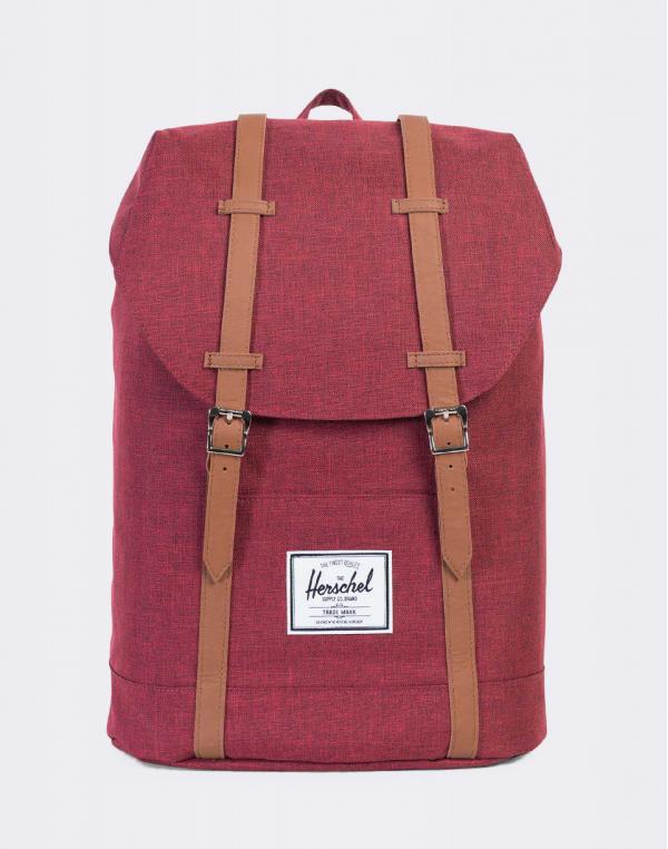 Herschel Supply Retreat Winetasting Crosshatch/Tan Synthetic Leather