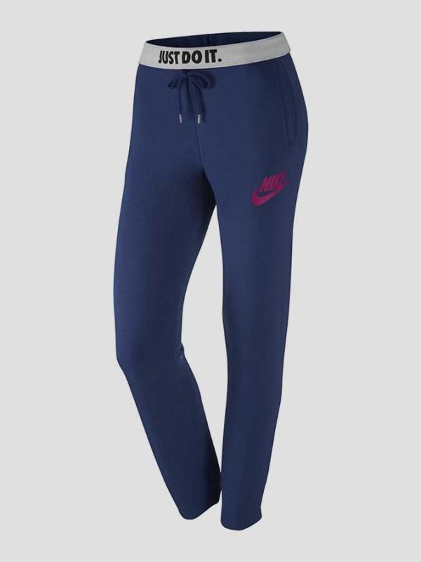 Tepláky Nike RALLY PANT-REGULAR Modrá