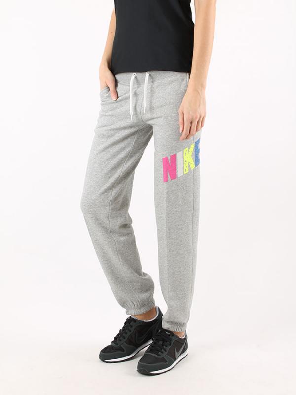 Tepláky Nike CLUB PANT-MIXED Šedá