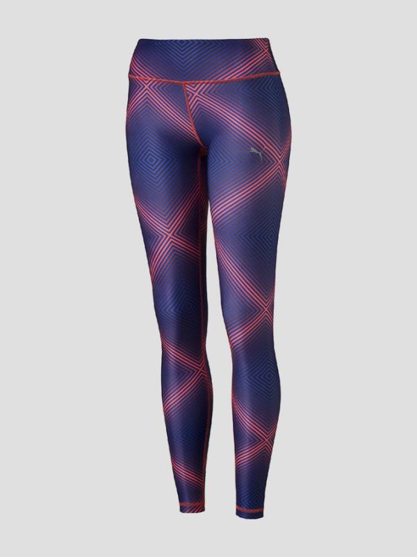 Legíny Puma ALL EYES ON ME Tight red blast-royal blu Barevná