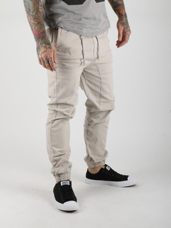 Kalhoty Alcott CUFF PANTS Hnědá