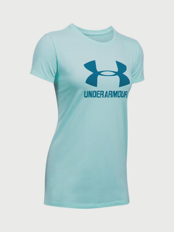 Tričko Under Armour Sportstyle Crew Zelená