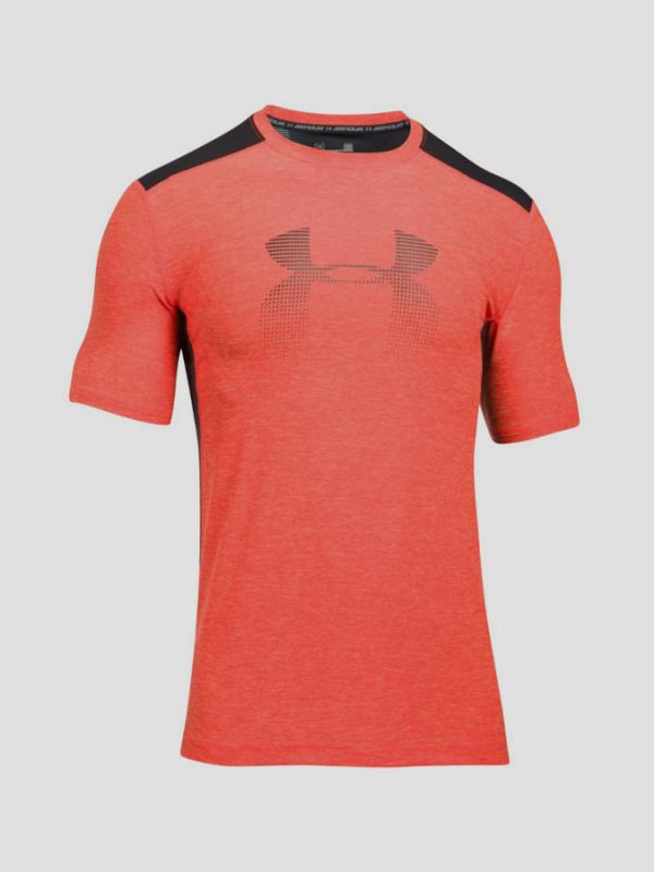Tričko Under Armour Raid Graphic SS Oranžová