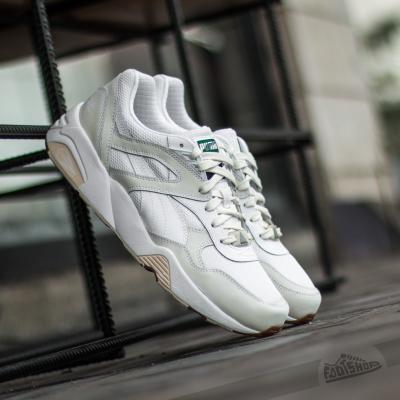 Puma R698 White on White White-White