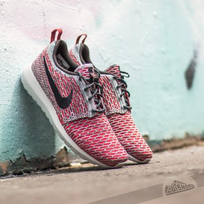 Nike Flyknit Rosherun Bright Crimson/Anthracite-Pure Platinum-White
