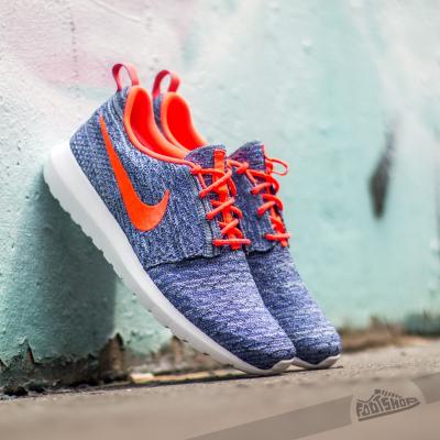 Nike Flyknit Rosherun Persian Violet/Hot Lava-White-Aluminium