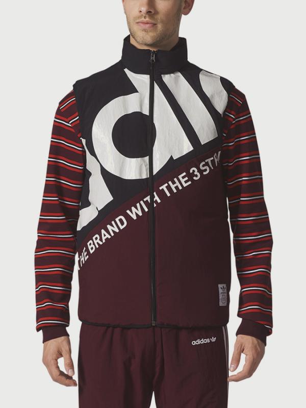 Vesta adidas Originals PETE PUFFER Barevná