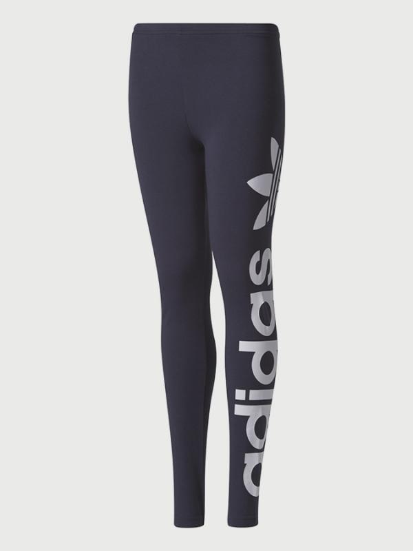 Legíny adidas Originals J LEGGINS Modrá