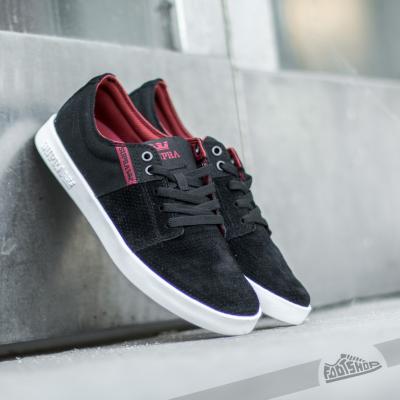 Supra Stacks II Black/Burnt Henna-White