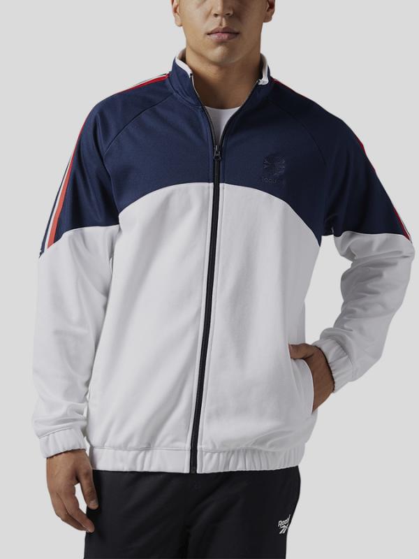 Mikina Reebok Classic F FRANCHISE TRACKTOP Bílá