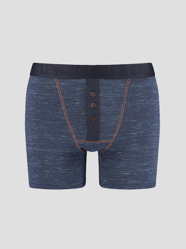 Boxerky LEVI'S 300LS TRI-BLEND LONG BOXER 1 Pack Barevná