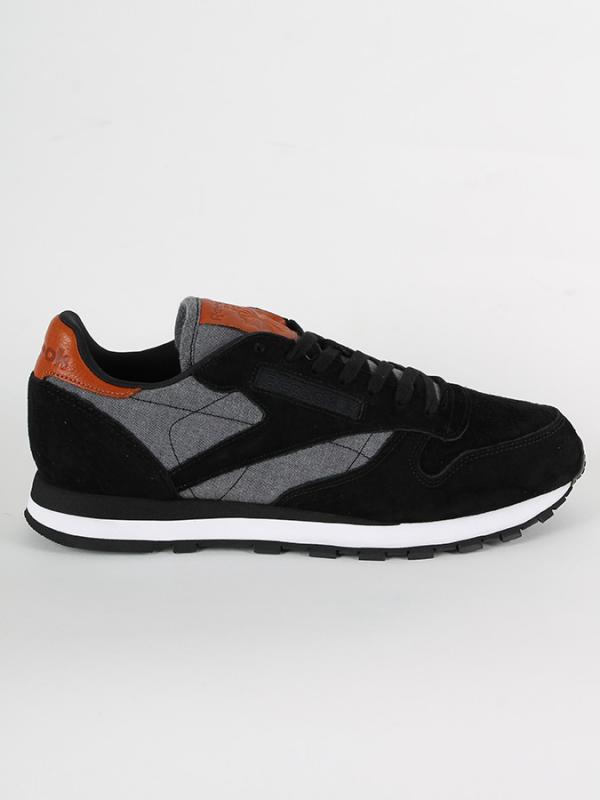 Boty Reebok Classic CL LEATHER CH Černá