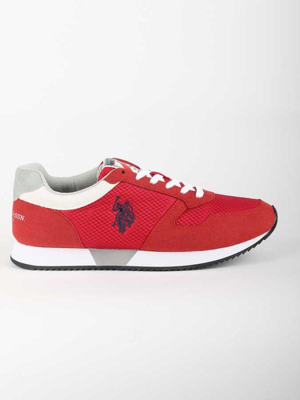 Boty U.S.Polo REX NYLON Červená