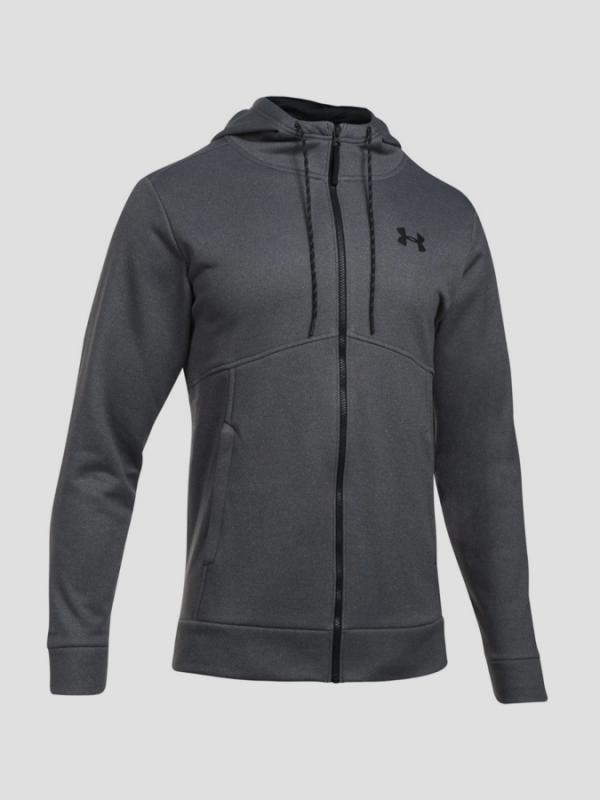 Mikina Under Armour AF Full Zip Hoodie Šedá