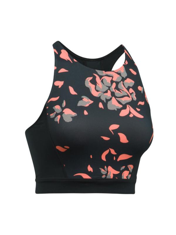 Podprsenka Under Armour Mirror Printed Crop Top Černá