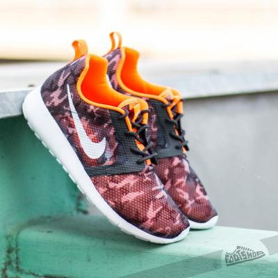 Nike Rosherun Flight Weight GS Dark Grey/Total Orange/White