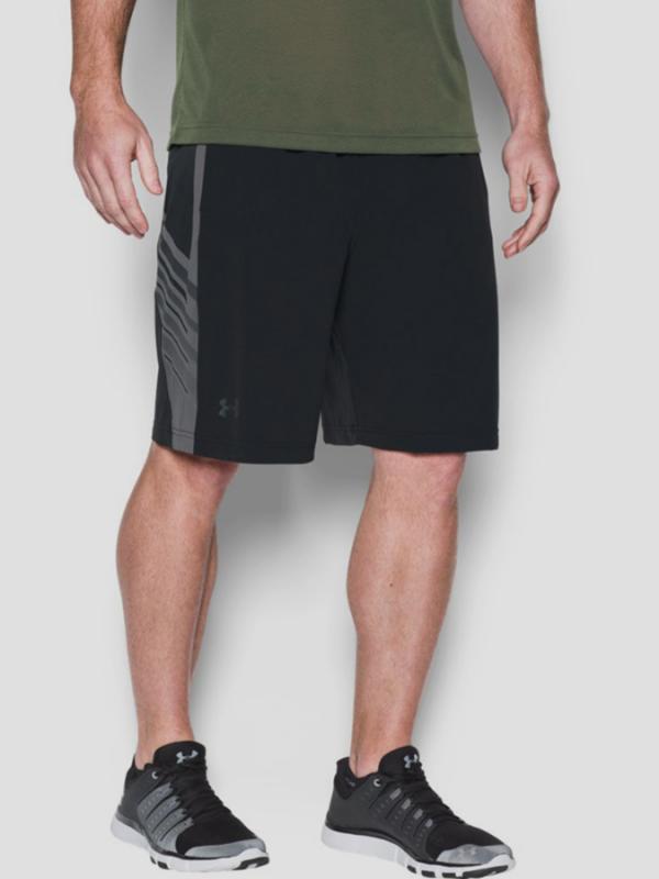 Kraťasy Under Armour Supervent Woven Short Černá