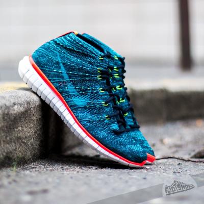 Nike Free Flyknit Chukka Dark Obsidian/ Blue