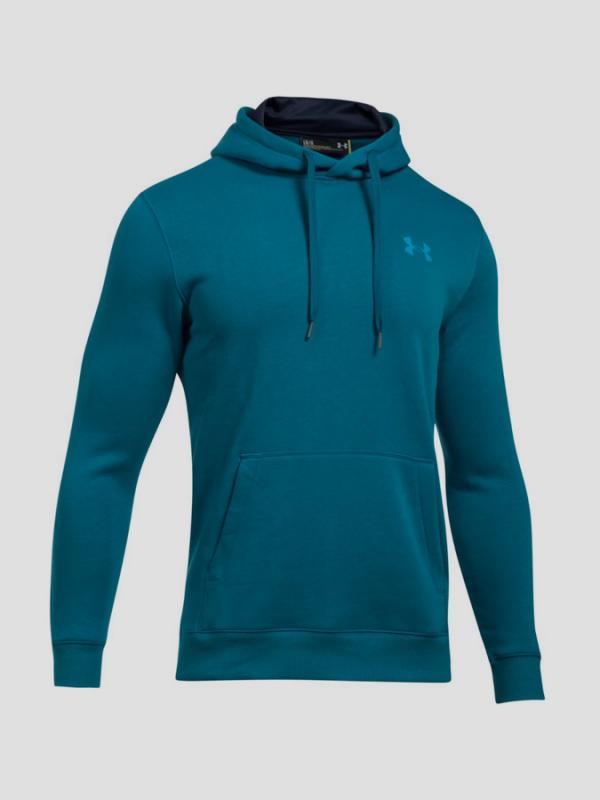 Mikina Under Armour Rival Fitted Pull Over Modrá