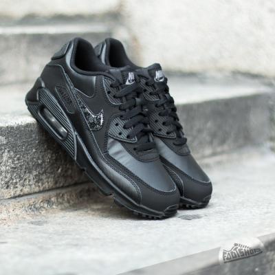 Nike Air Max 90 Leather (GS) Black/ Cool Grey