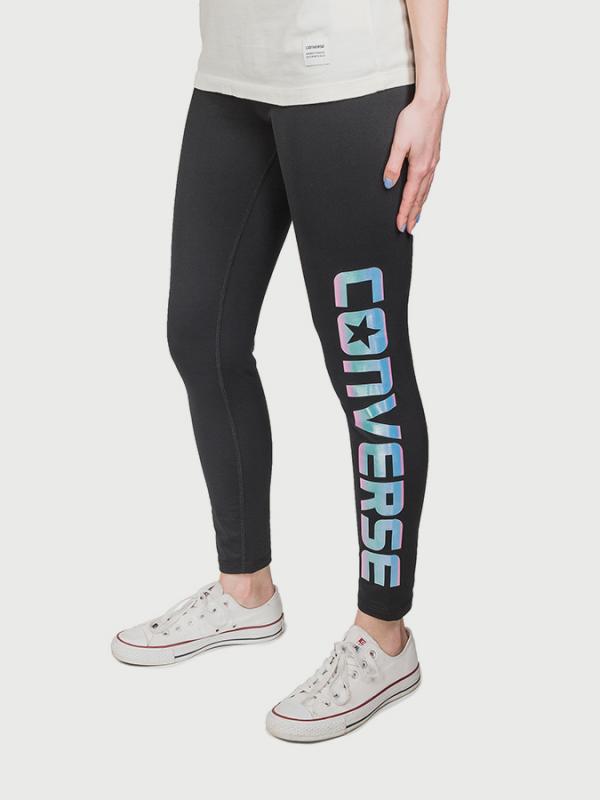 Legíny Converse Shine Pack Printed Legging Černá