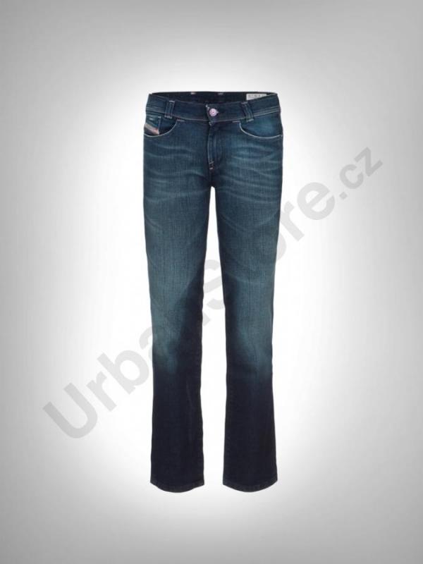 Kalhoty Diesel SOOZY L.30 PANTALONI Modrá
