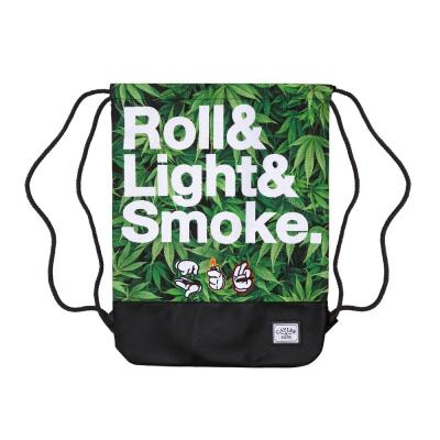 Cayler & Sons Gym Bag Roll Light Smoke Green/Black/White