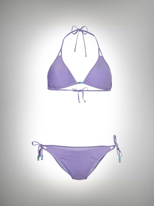 Plavky O´Neill PW MELANGE TRIANGLE BIKIN Fialová