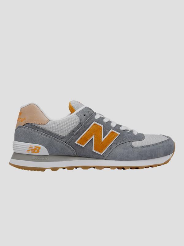 Boty New Balance ML574PIB Šedá