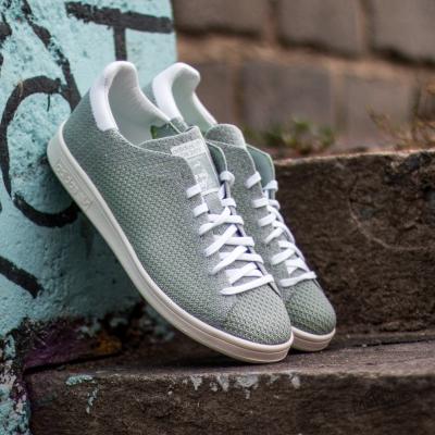 adidas Stan Smith Primeknit Mist Slate/White/Chalk White