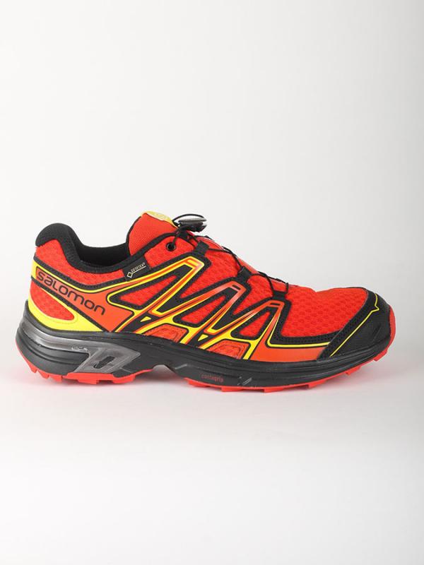 Boty Salomon WINGS FLYTE 2 GTX® Lava Orange/BLACK/YE Červená