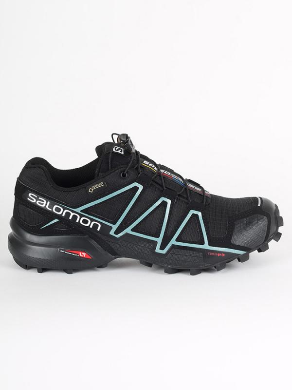 Boty Salomon SPEEDCROSS 4 GTX W BLACK/BK/Metallic B Černá