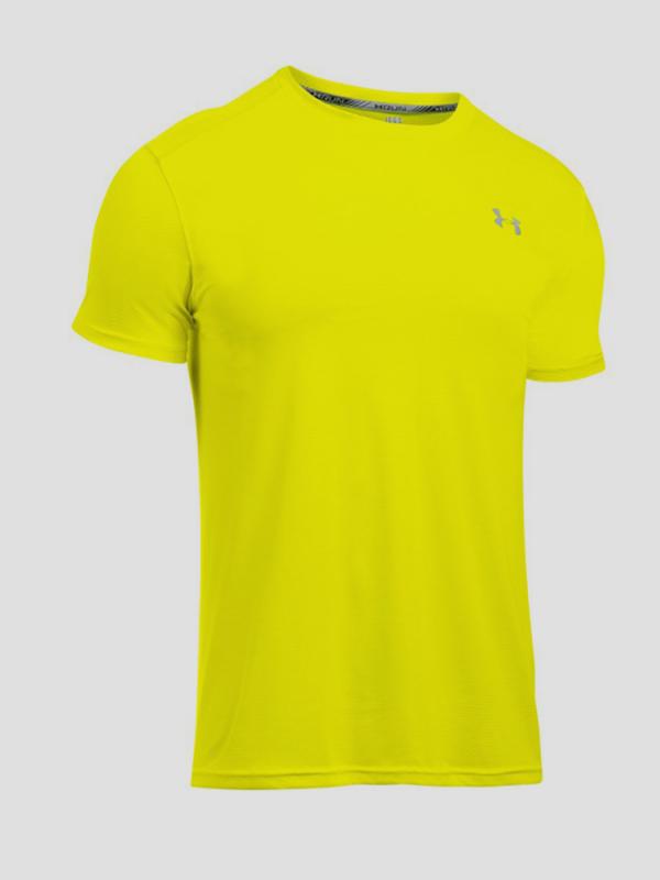 Tričko Under Armour Coolswitch Run S/S v2 Žlutá