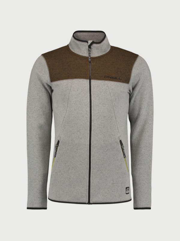 Mikina O´Neill PM Piste Full Zip Fleece Šedá
