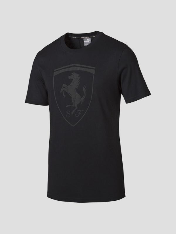 Tričko Puma Ferrari Big Shield Tee Černá