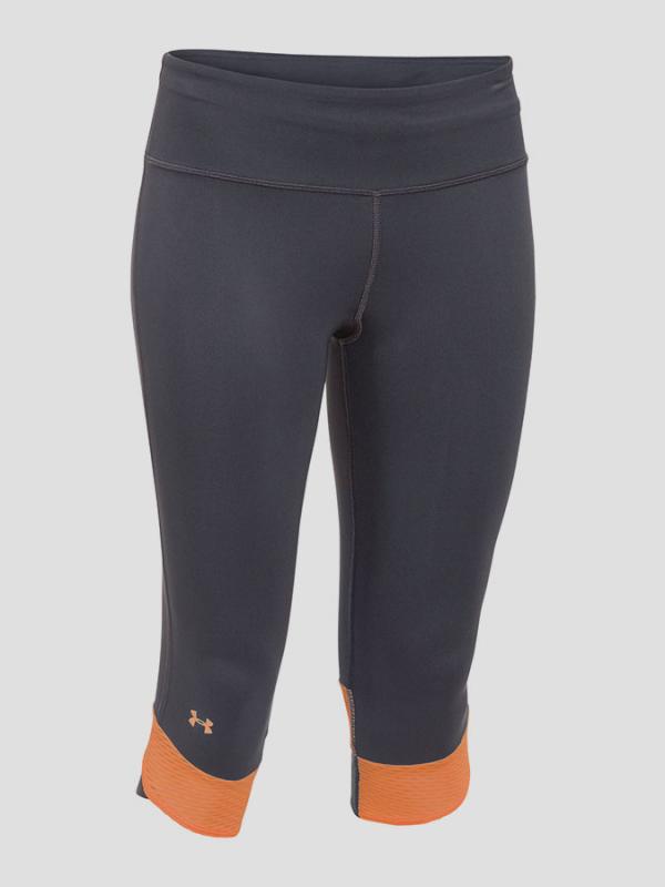 Kompresní Legíny Under Armour Fly By Capri Šedá
