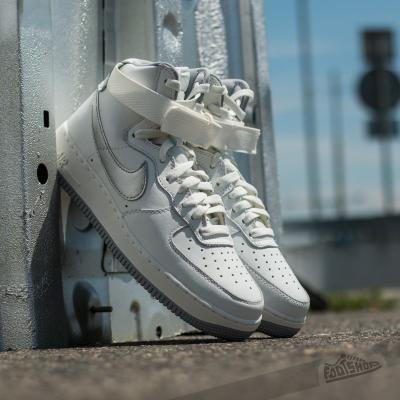 Nike Air Force 1 HI Retro QS Summit White/ Wolf Grey