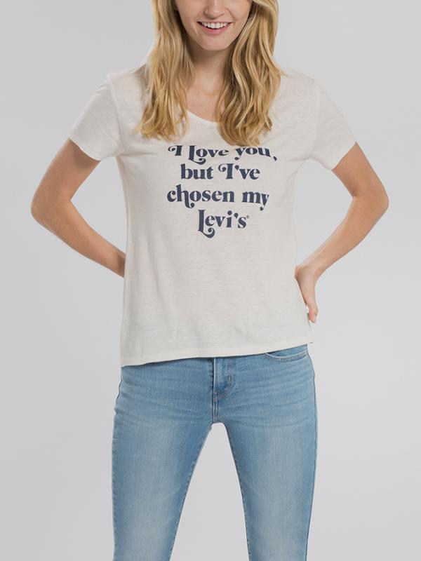 Tričko LEVI'S PERFECT U-NECK TEE