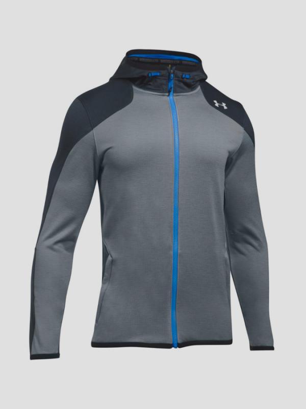 Mikina Under Armour Reactor Full Zip Šedá