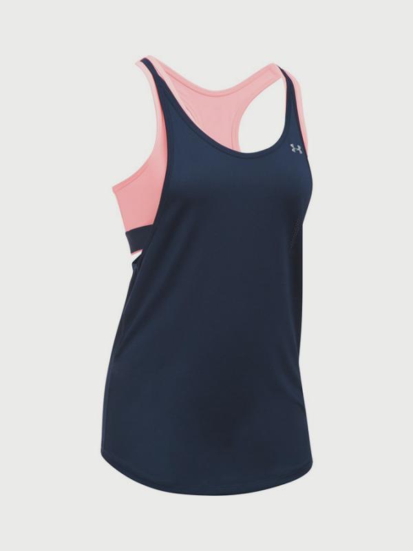 Tílko Under Armour HG 2-In-1 Tank Modrá