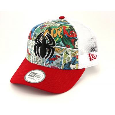 New Era Adjustable Comic Truck Spiderman Red/White