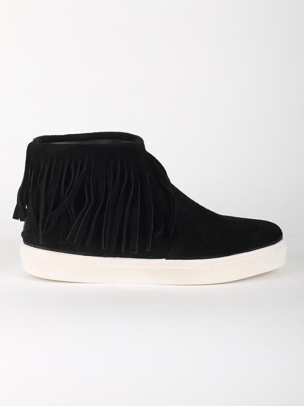 Boty Primadonna Calzatura Sneakers Camoscio Nero Černá
