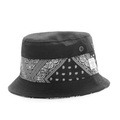 Cayler & Sons Bandana Bucket Hat Black/Paisley
