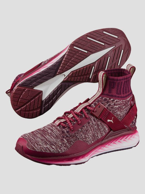 Boty Puma IGNITE evoKNIT Fade Červená