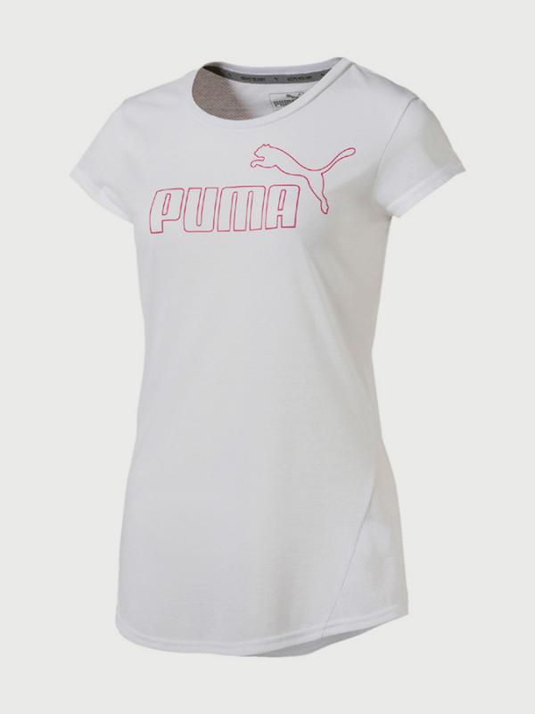 Tričko Puma ACTIVE ESS No.1 Tee W White Bílá