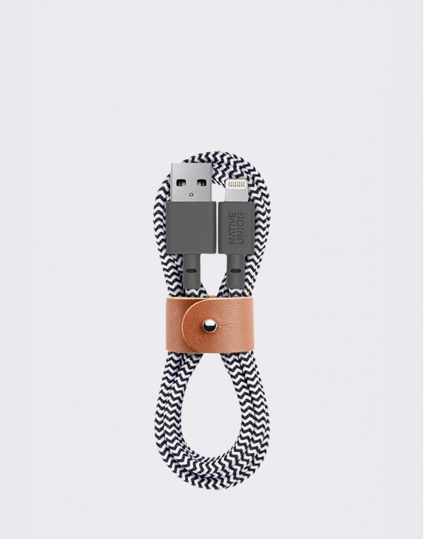 Native Union Belt Cable Zebra