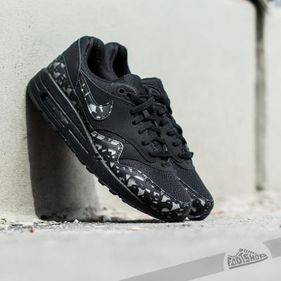Nike Air Max 1 FB GS Black/ Black-Total Orange
