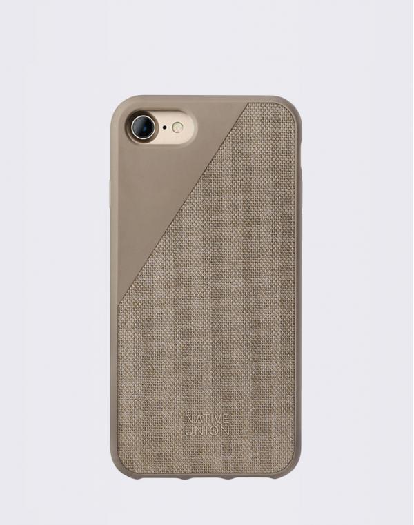 Native Union Clic Canvas iPhone 7/8 Taupe