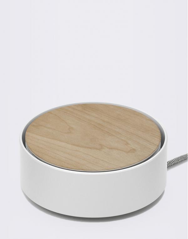Native Union Eclipse Charger Wood White